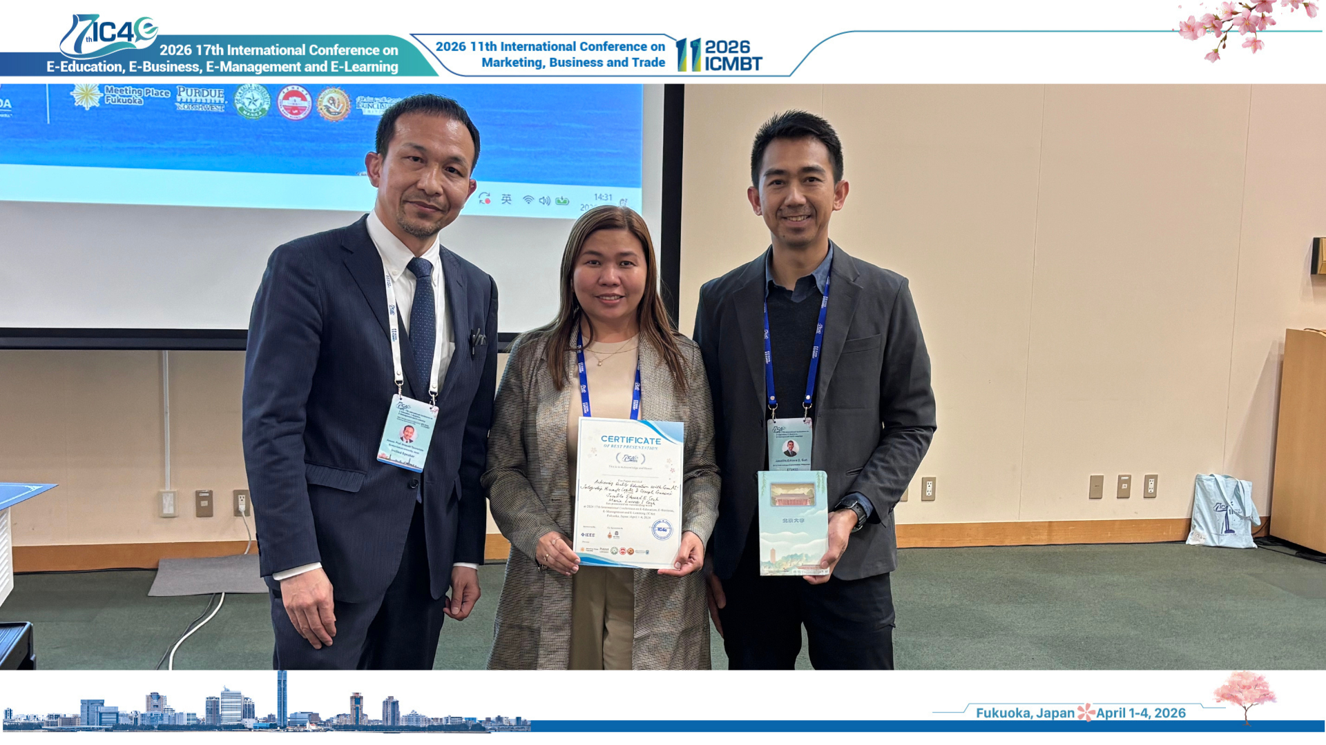 Best Presentation Award Winner - Onsite Session 1